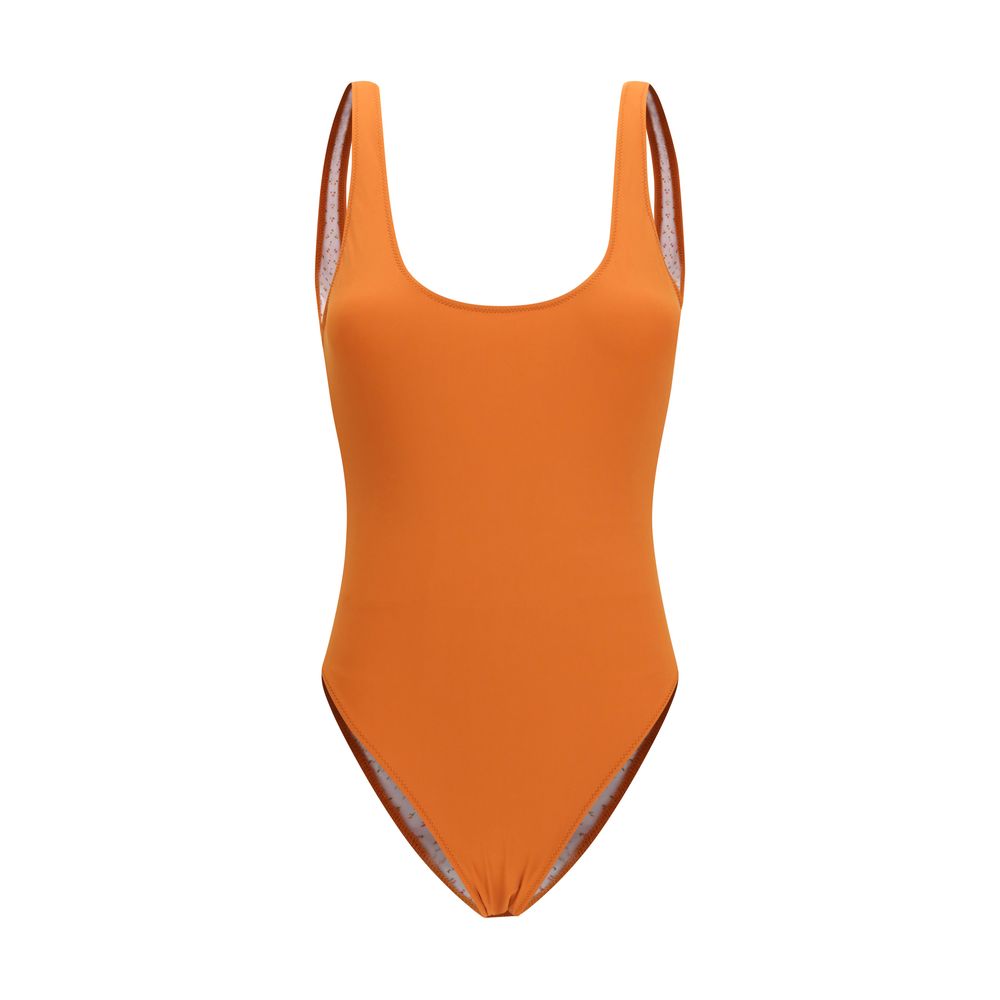 Kristina Ti Orange Polyamide One-Piece Swimsuit