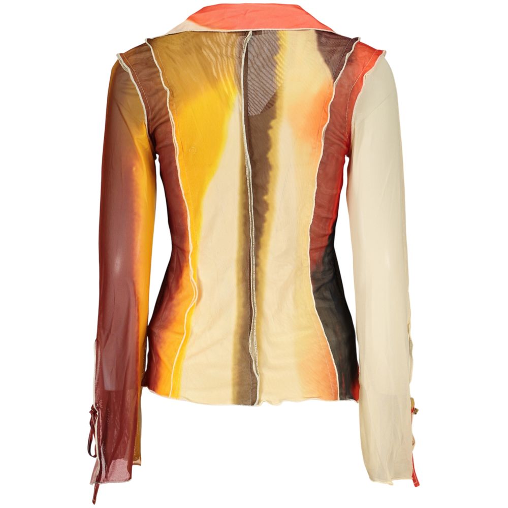 Desigual Beige Polyester Women Shirt Desigual