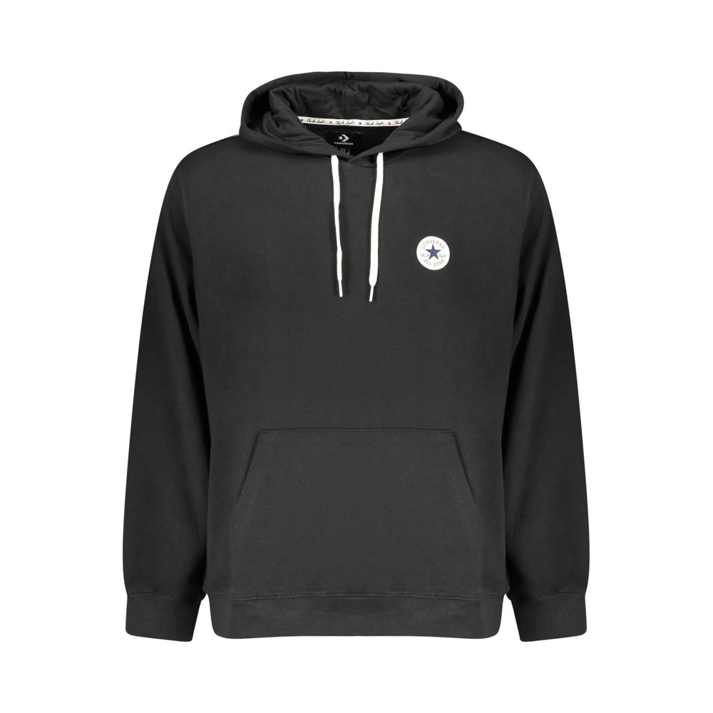 Converse Black Cotton Men's Sweatshirt