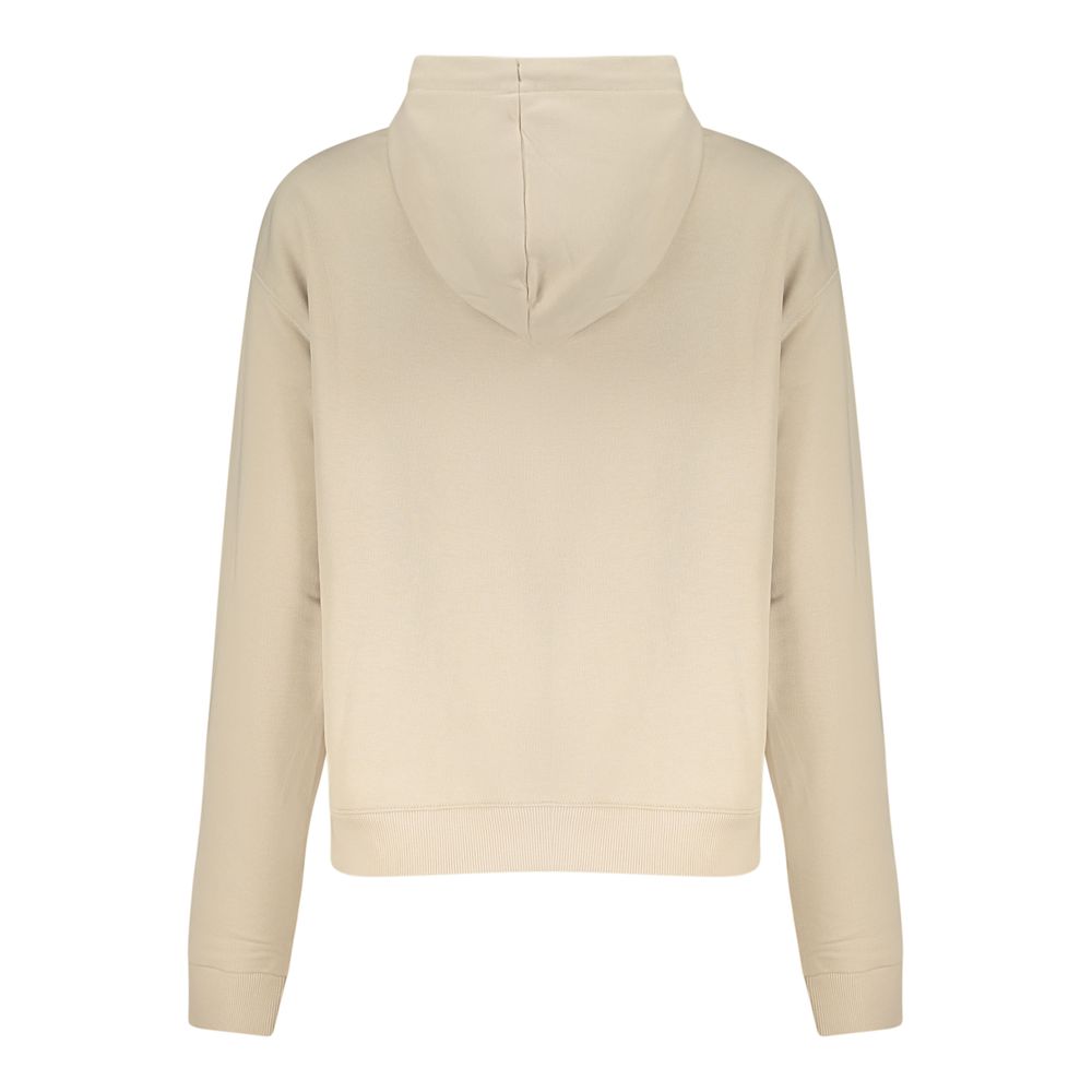 Converse Beige Cotton Women's Hoodie