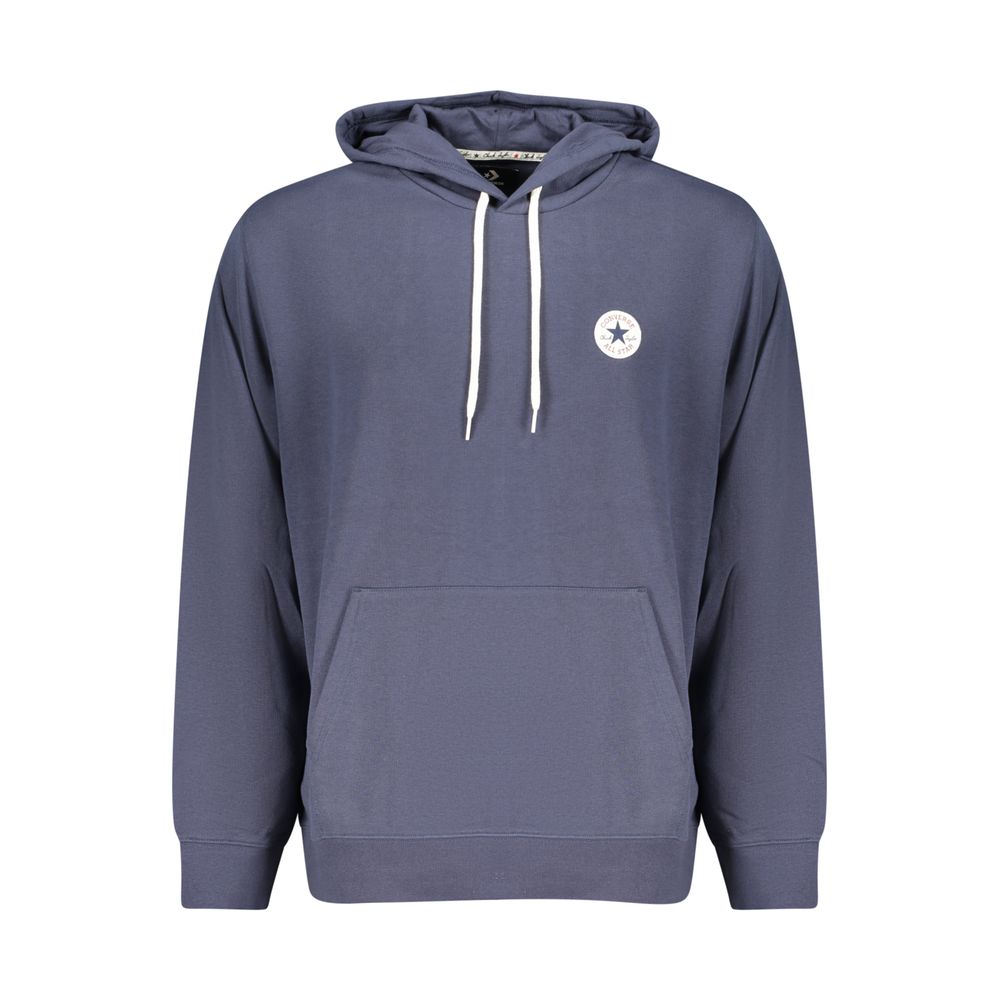 Converse Blue Cotton Men's Hoodie