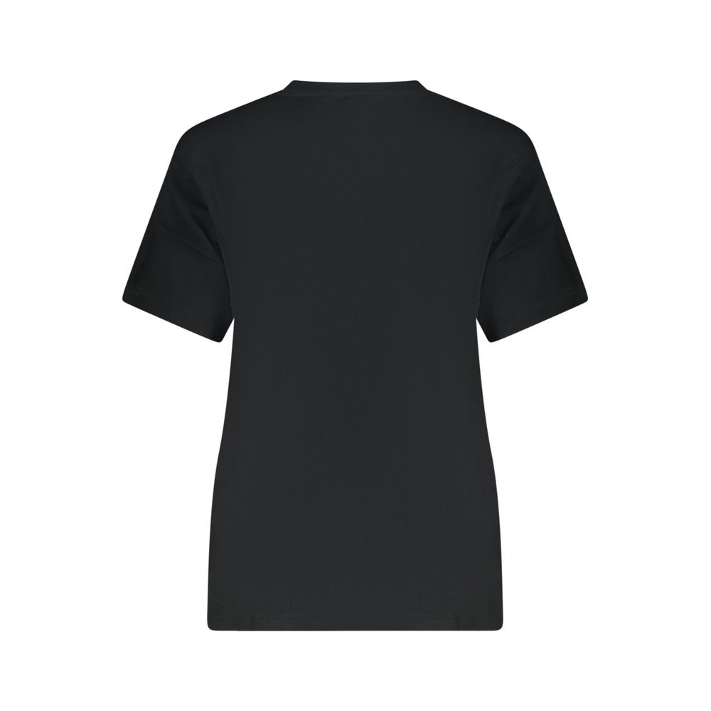 Converse Black Cotton Women's T-Shirt