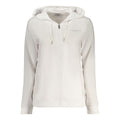 Freddy White Cotton Women's Hoodie