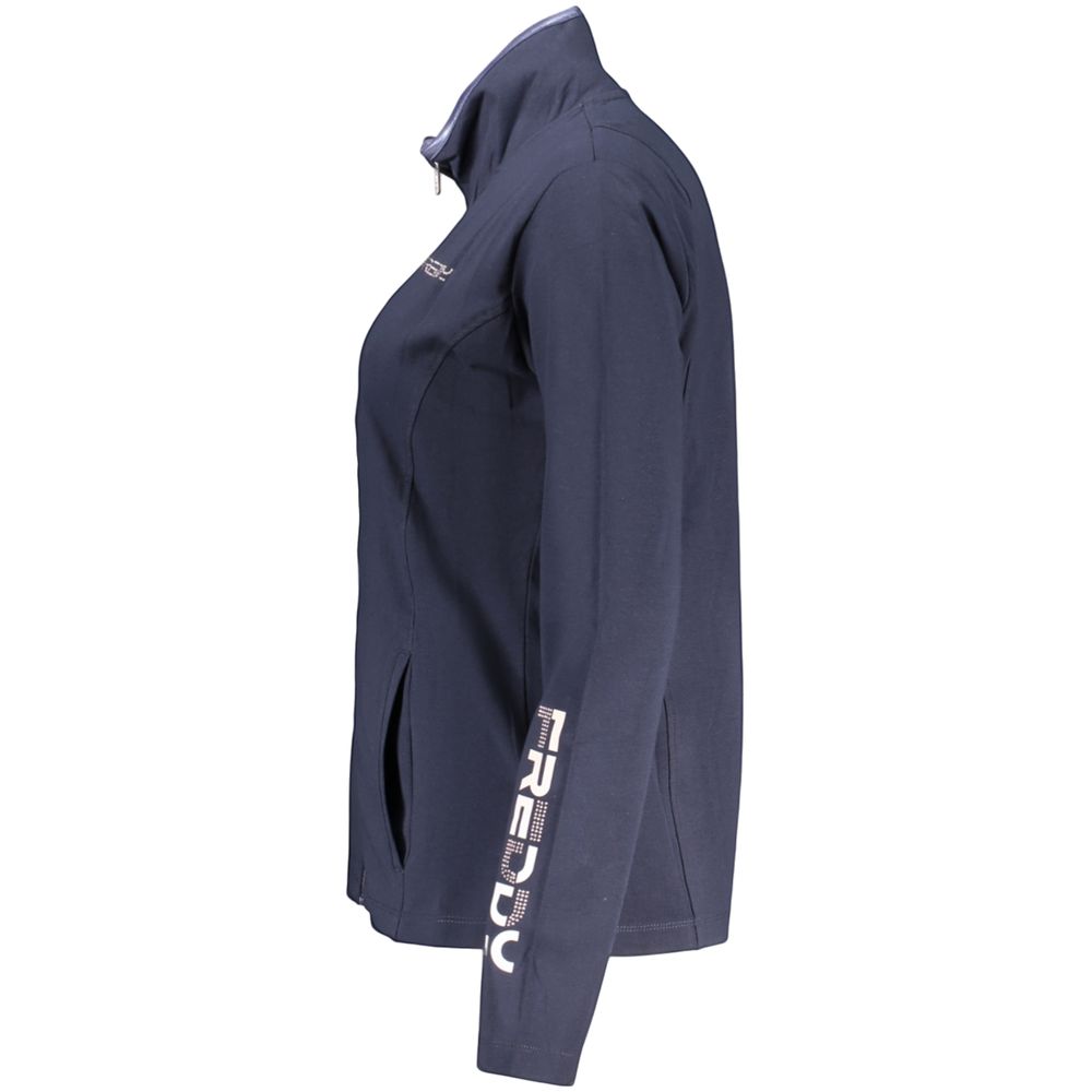 Freddy Blue Cotton Women's Sweatshirt