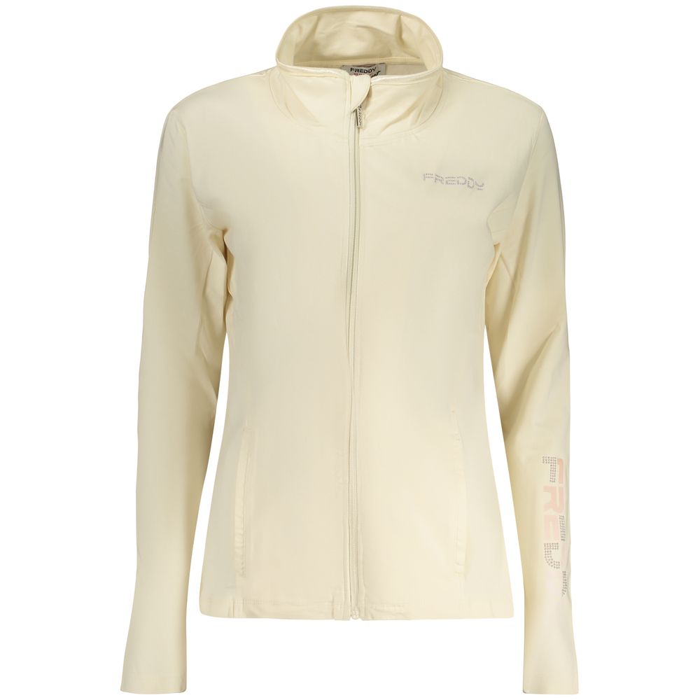 Freddy Beige Cotton Women's Sweatshirt