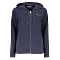 Freddy Blue Cotton Womens Hoodie