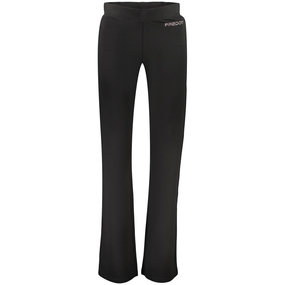 Freddy Black Cotton Women's Trouser