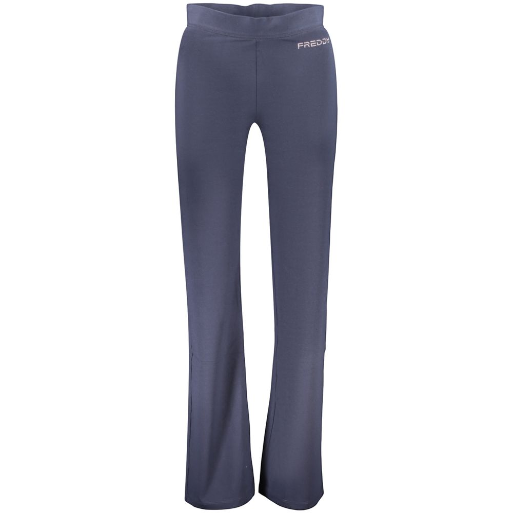 Freddy Blue Cotton Women's Trousers