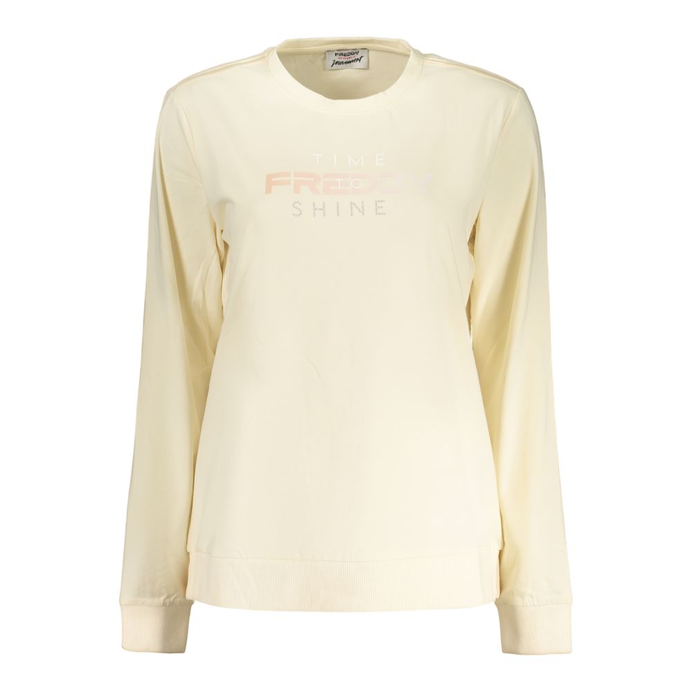 Freddy Beige Cotton Woman T-Shirt