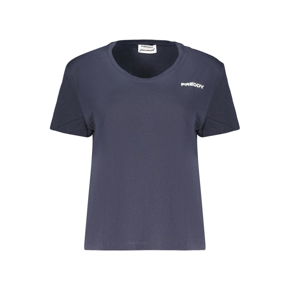 Freddy Blue Cotton Women's T-Shirt