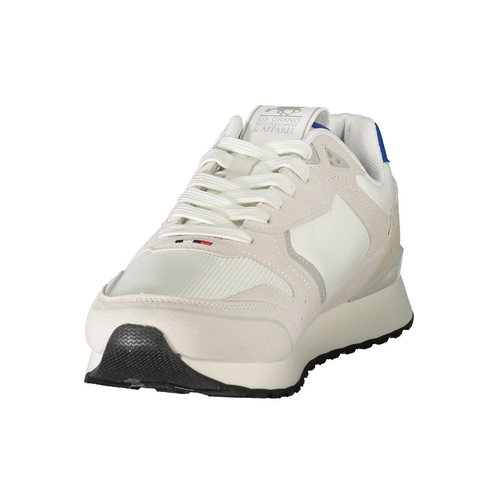 U.S. Grand Polo White Polyester Men's Sneaker
