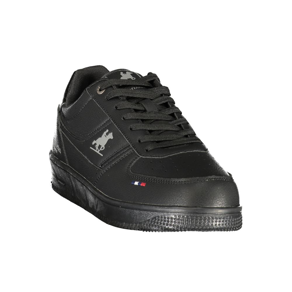 U.S. Grand Polo Black Polyurethane Men's Sneaker