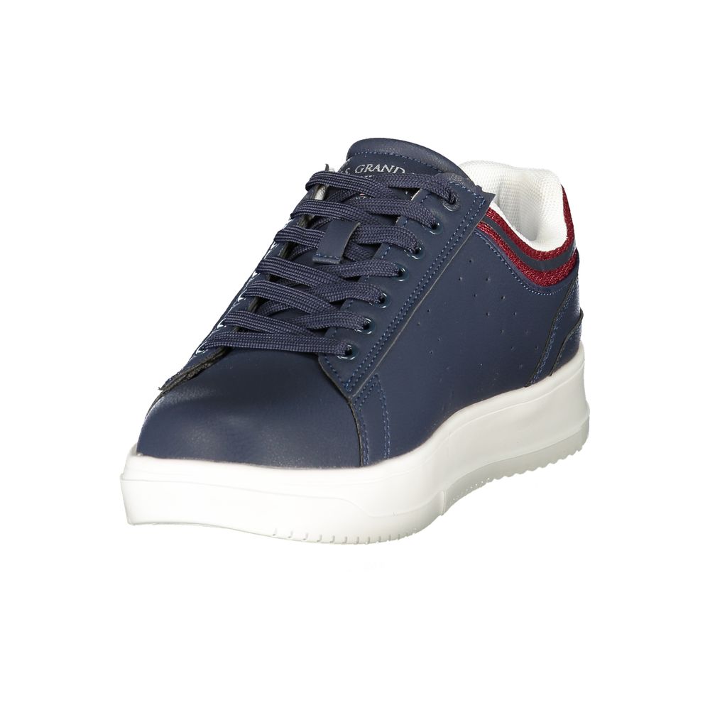 U.S. Grand Polo Blue Polyurethane Men's Sneaker