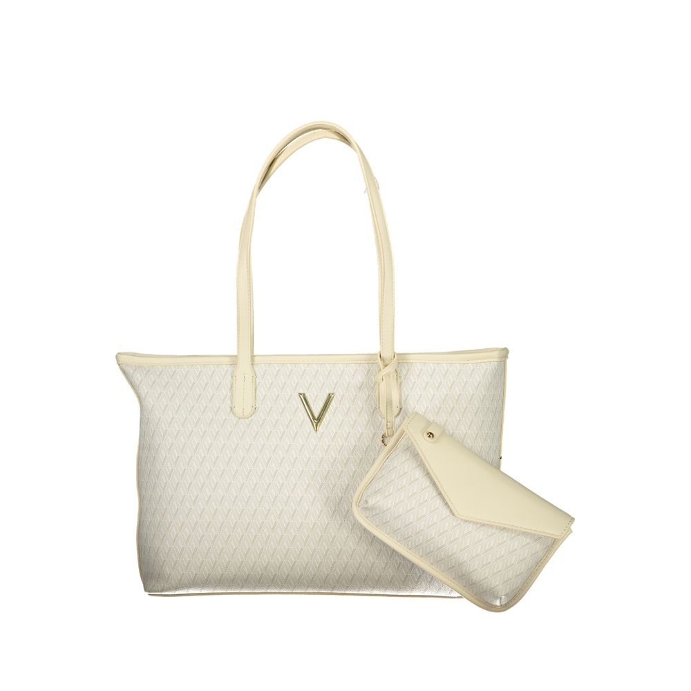 Mario Valentino Beige Polyurethane Women's Bag