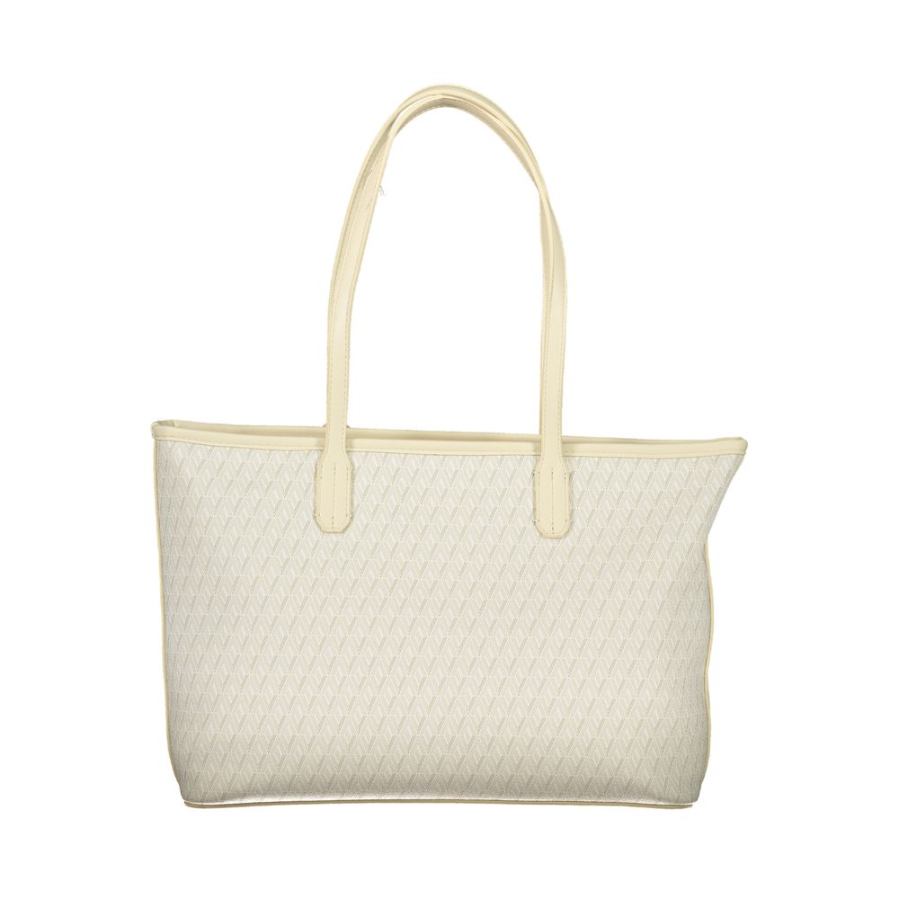 Mario Valentino Beige Polyurethane Women's Bag