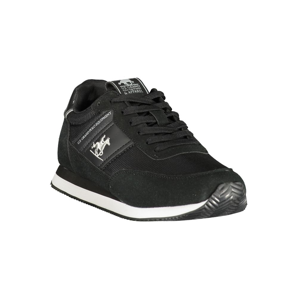 U.S. Grand Polo Nero Polyester Men's Sneaker