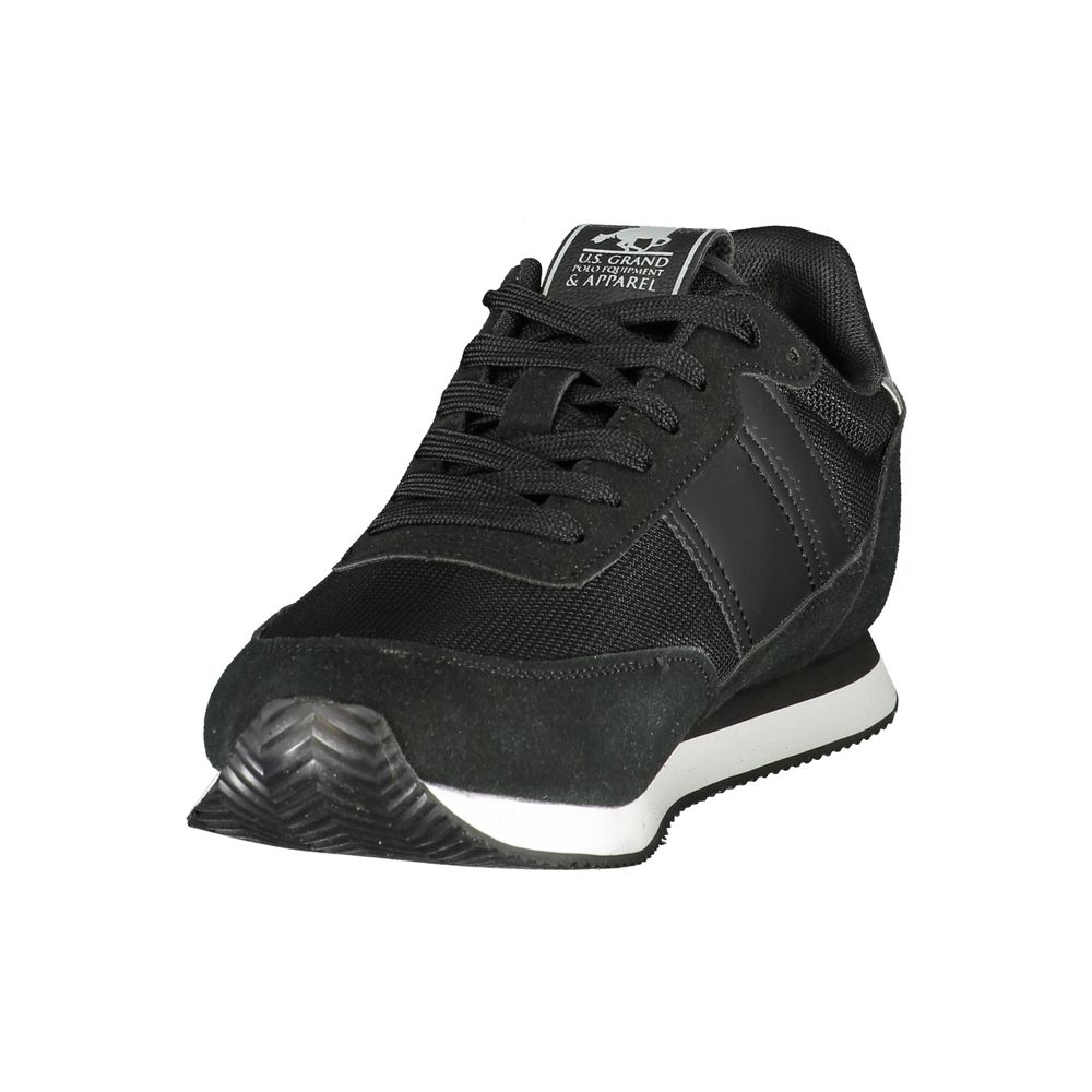 U.S. Grand Polo Nero Polyester Men's Sneaker U.S. Grand Polo