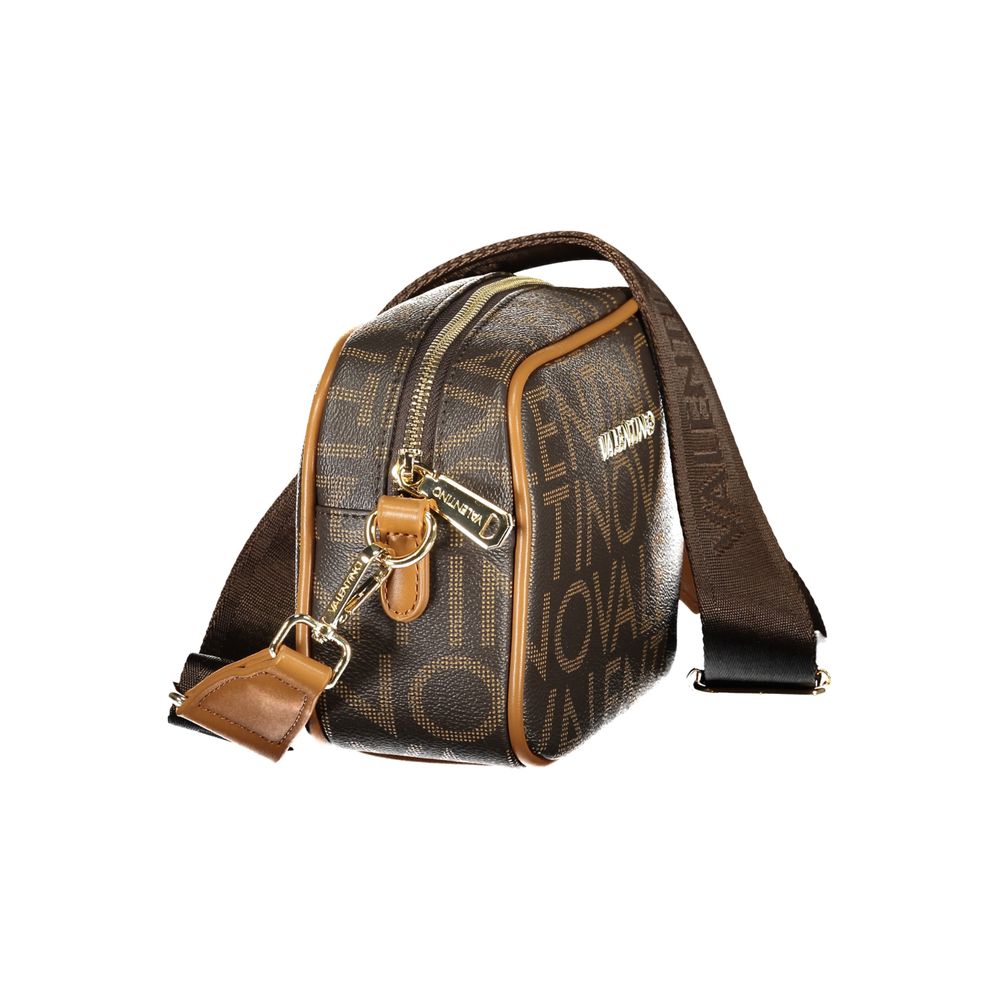 Mario Valentino Brown Polyurethane Women Bag