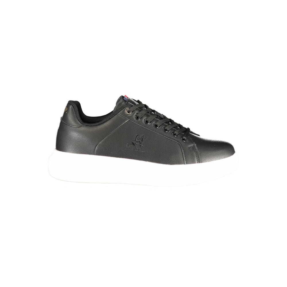 U.S. Grand Polo Black Polyurethane Men's Sneaker