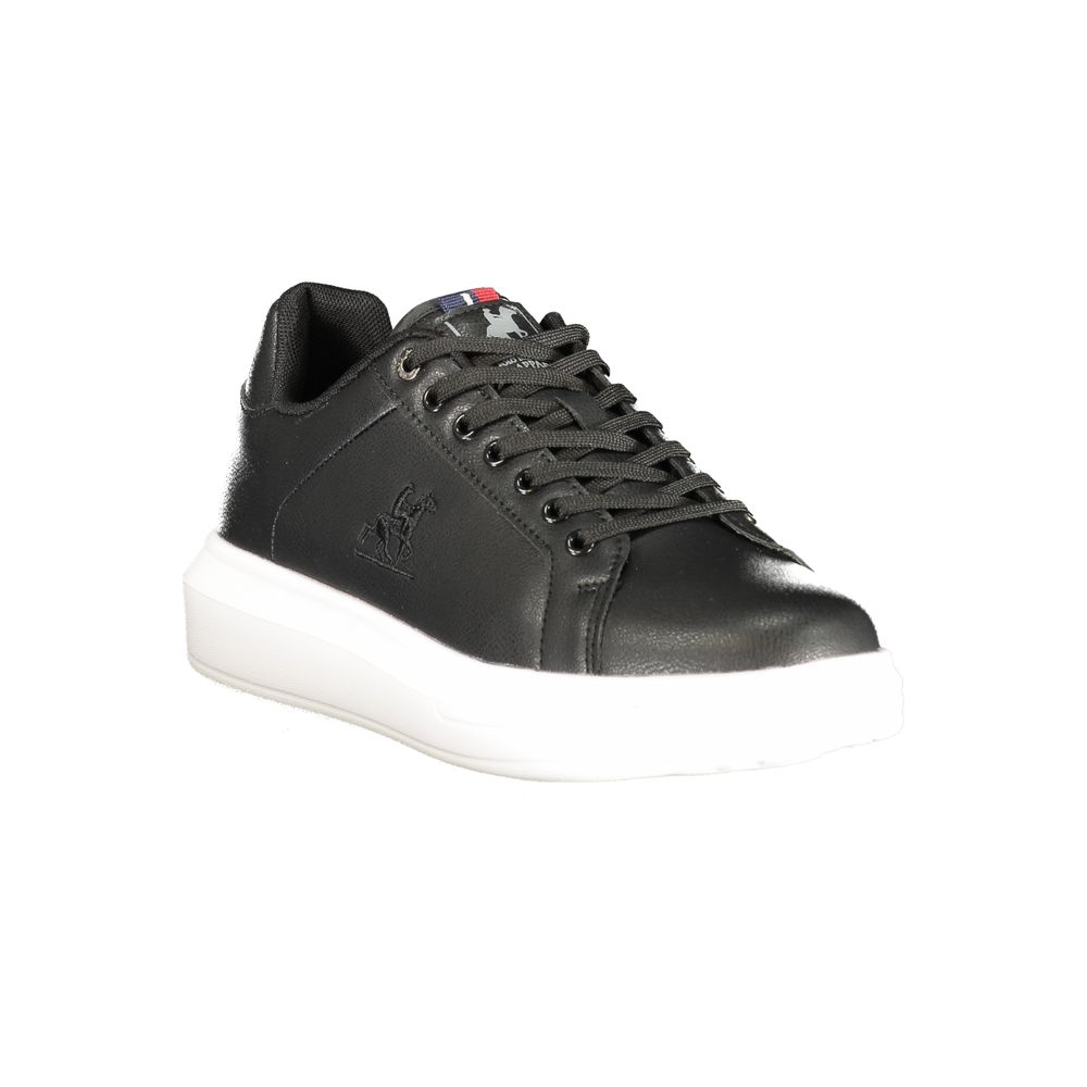 U.S. Grand Polo Black Polyurethane Men's Sneaker