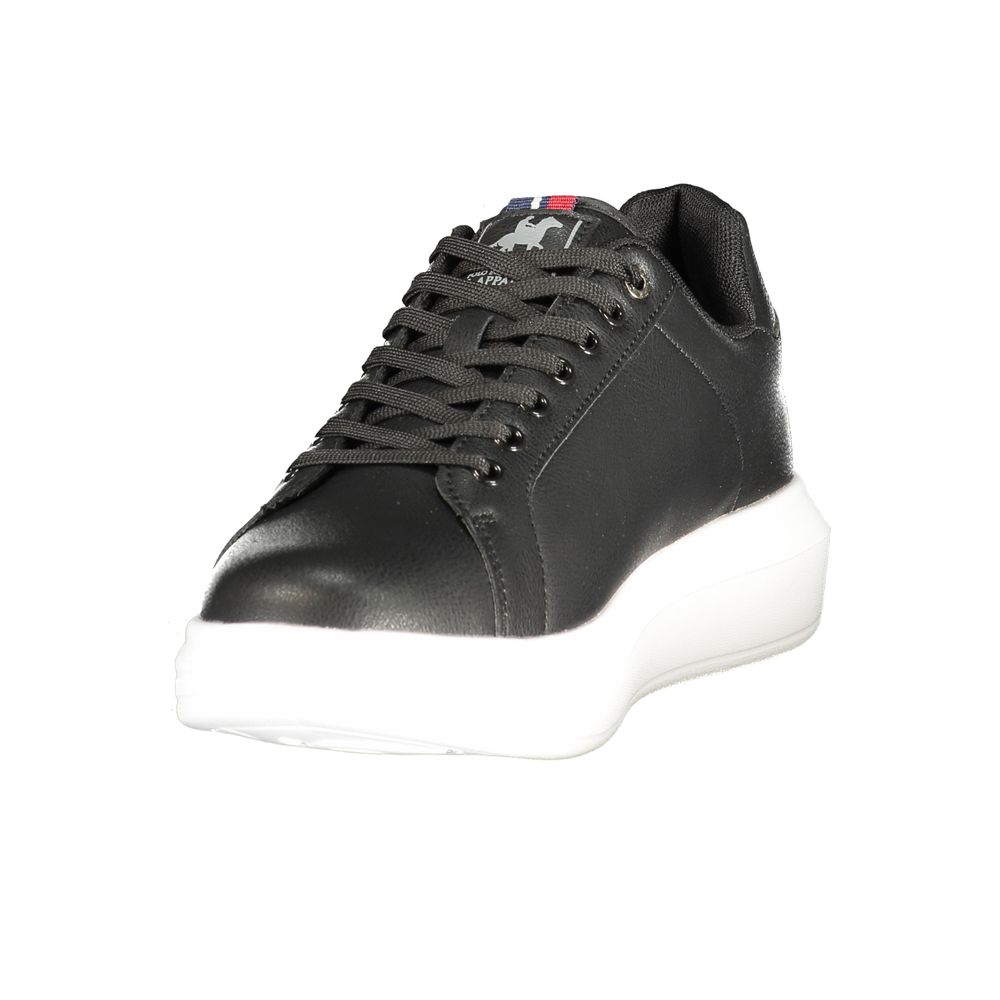 U.S. Grand Polo Black Polyurethane Men's Sneaker U.S. Grand Polo