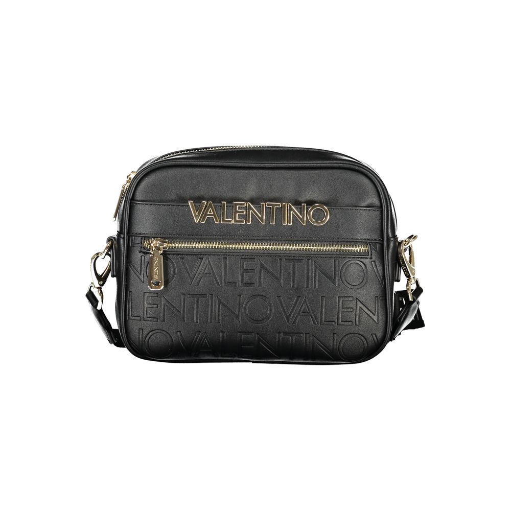 Mario Valentino Black Polyurethane Women's Bag