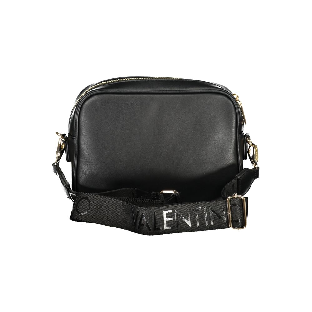 Mario Valentino Black Polyurethane Women's Bag