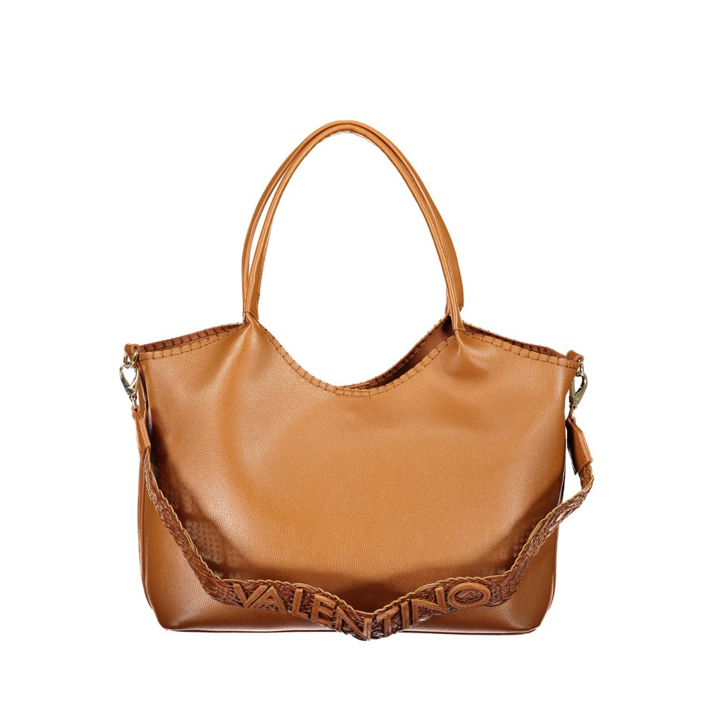 Mario Valentino Brown Polyurethane Women's Bag