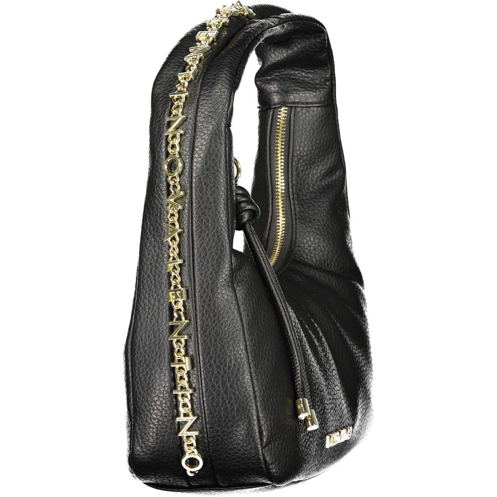 Mario Valentino Black Polyurethane Women's Bag Mario Valentino