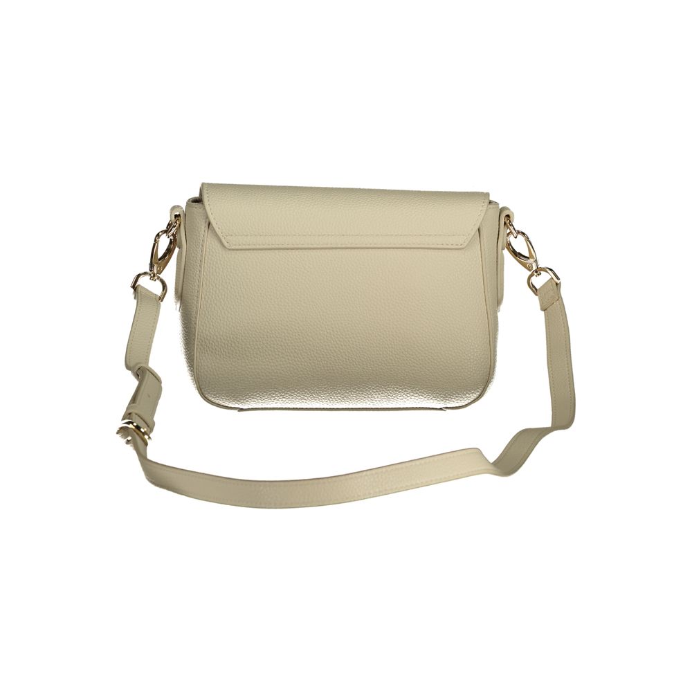 Mario Valentino Beige Polyurethane Women Bag