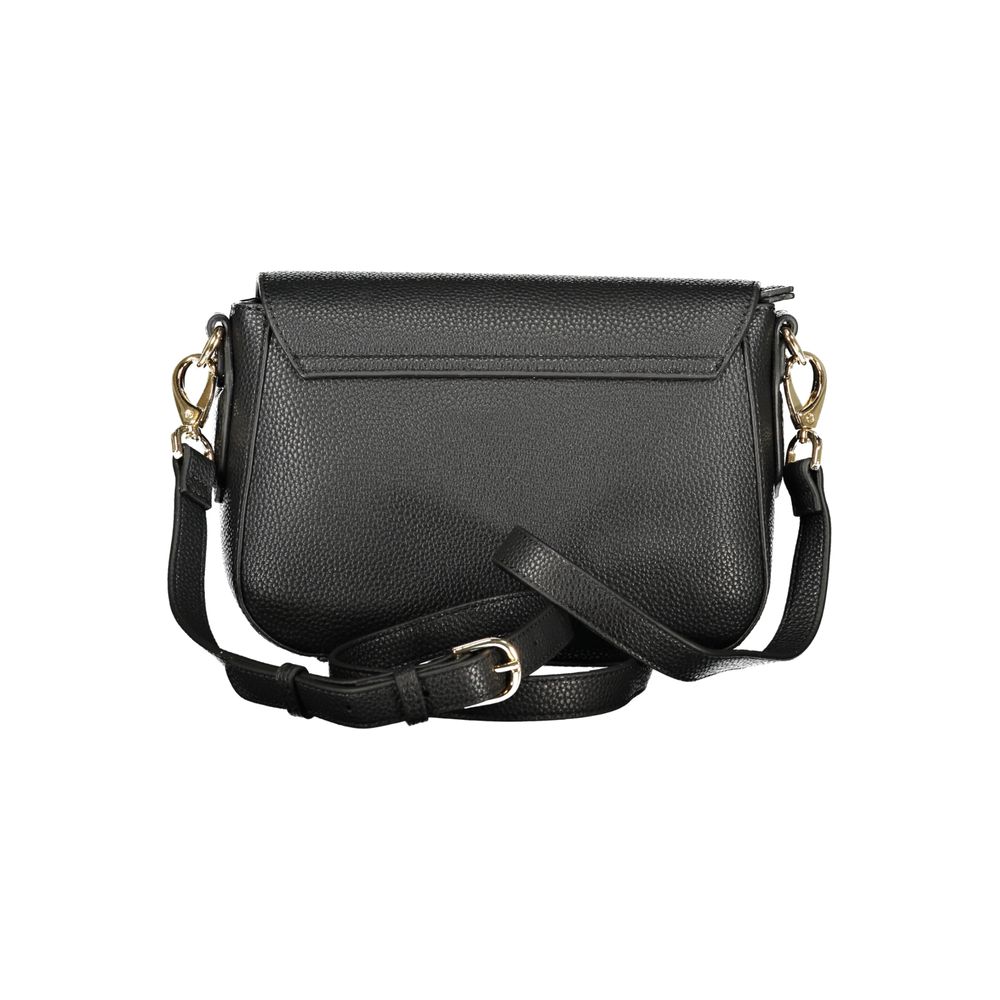 Mario Valentino Black Polyurethane Women's Bag