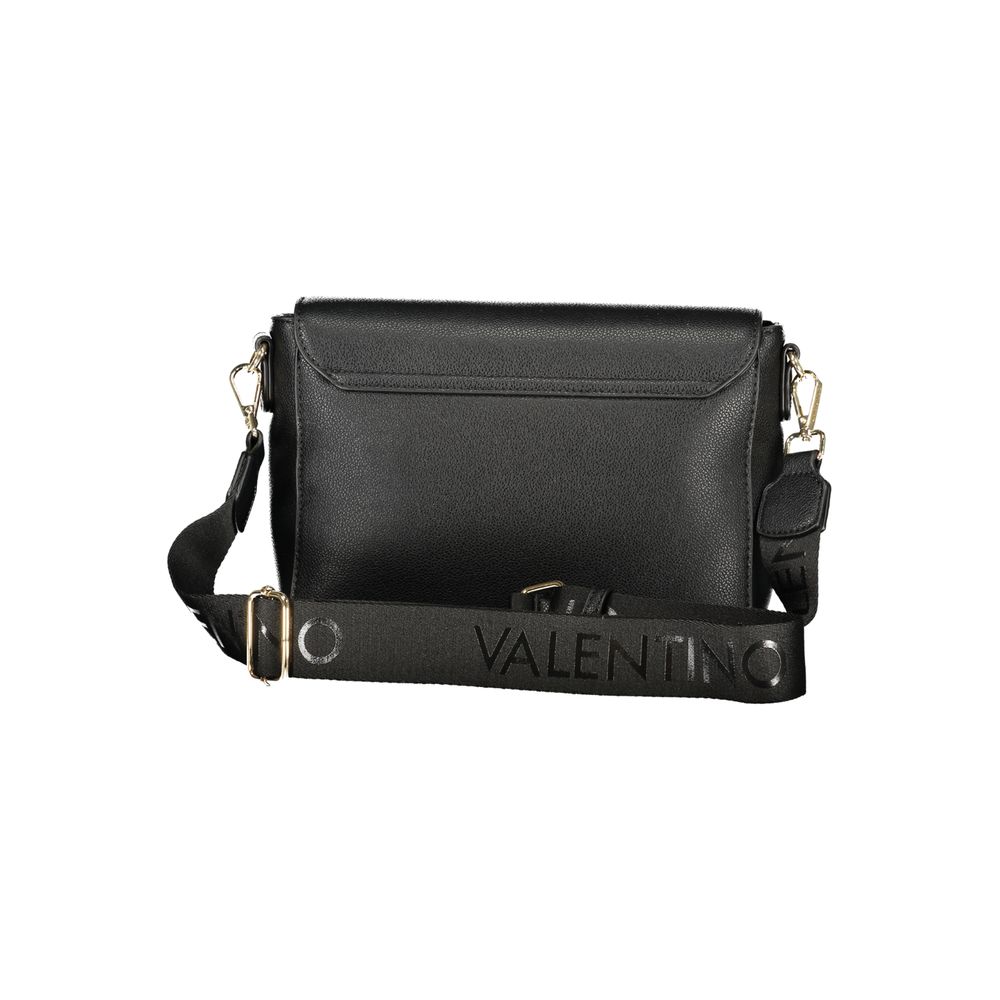 Mario Valentino Black Polyurethane Women's Bag