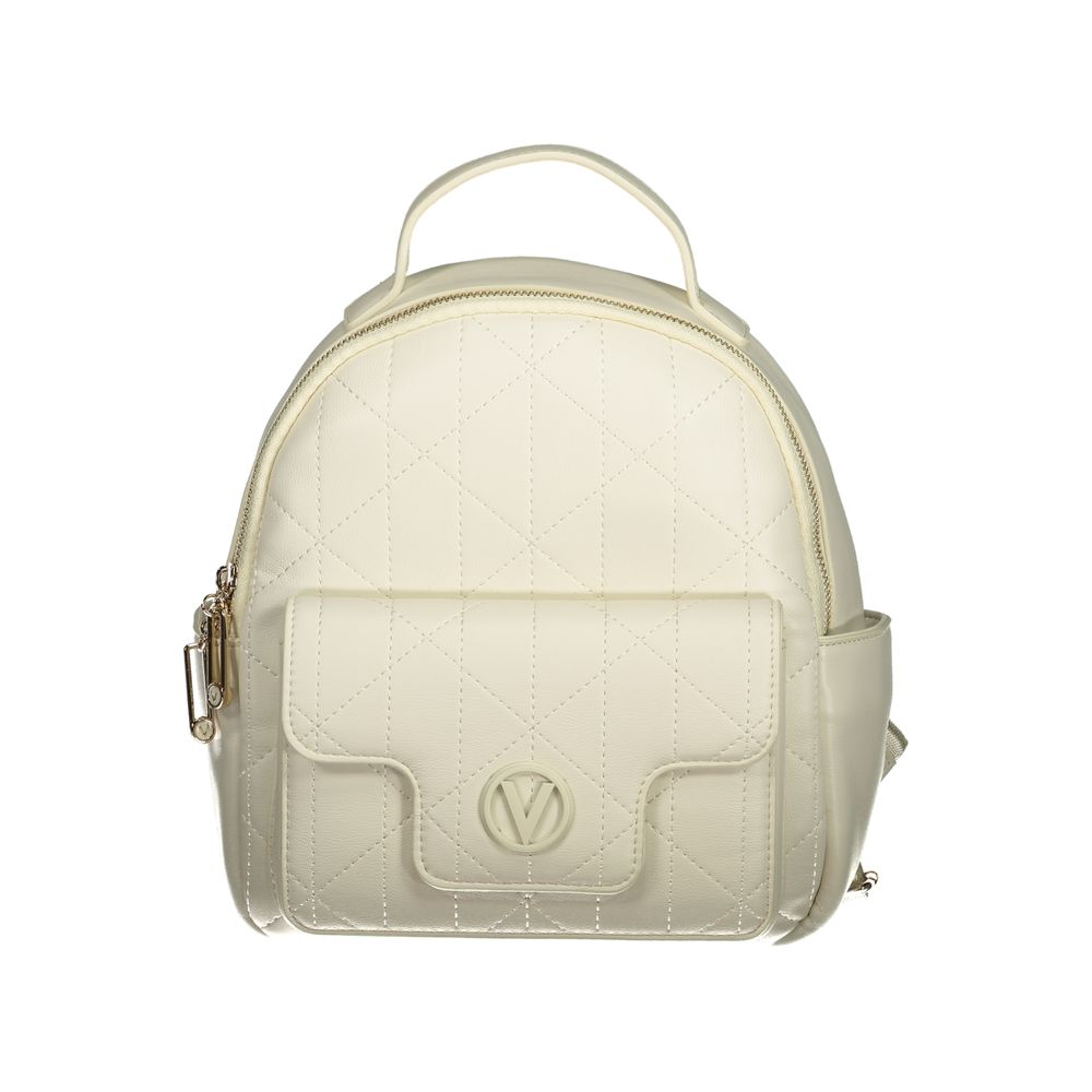 Mario Valentino Bianco Polyurethane Women's Backpack
