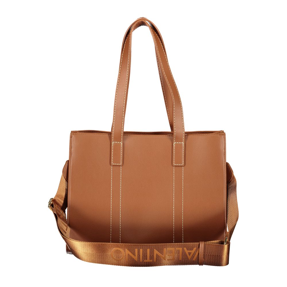 Mario Valentino Brown Polyurethane Women's Bag
