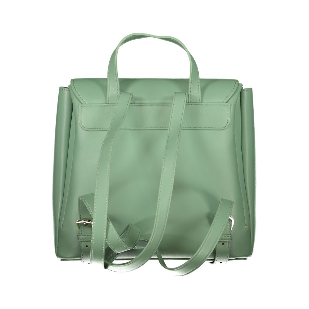 Mario Valentino Green Poliuretano Womens Backpack