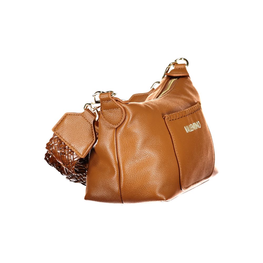 Mario Valentino Brown Polyurethane Women's Bag