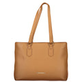 Mario Valentino Brown Polyurethane Women's Bag