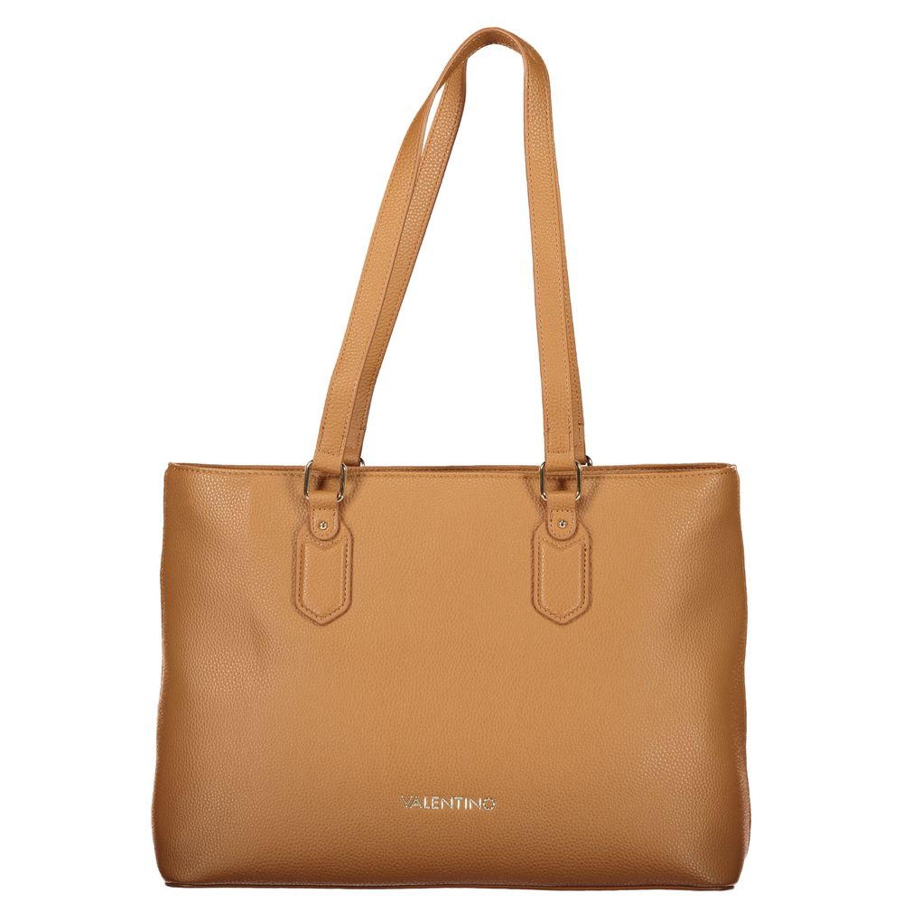 Mario Valentino Brown Polyurethane Women's Bag