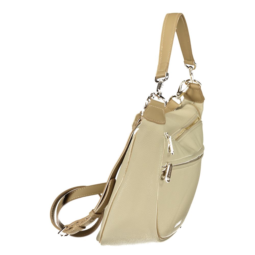 Mario Valentino Beige Polyurethane Women's Bag