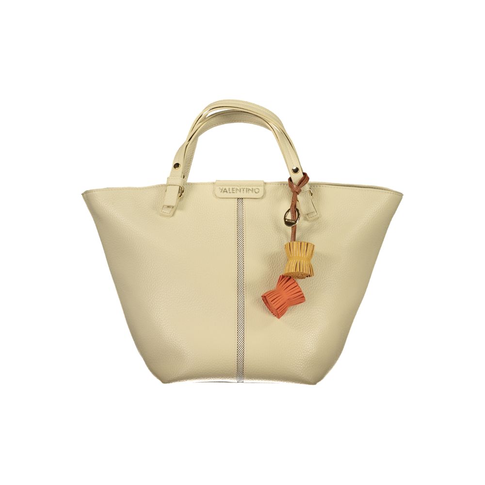 Mario Valentino Beige Polyurethane Women's Bag