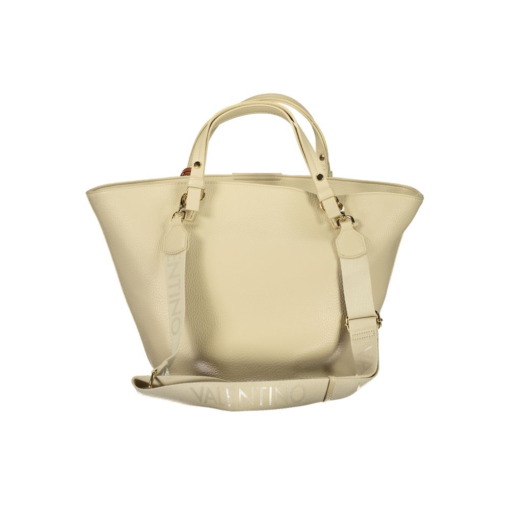 Mario Valentino Beige Polyurethane Women's Bag