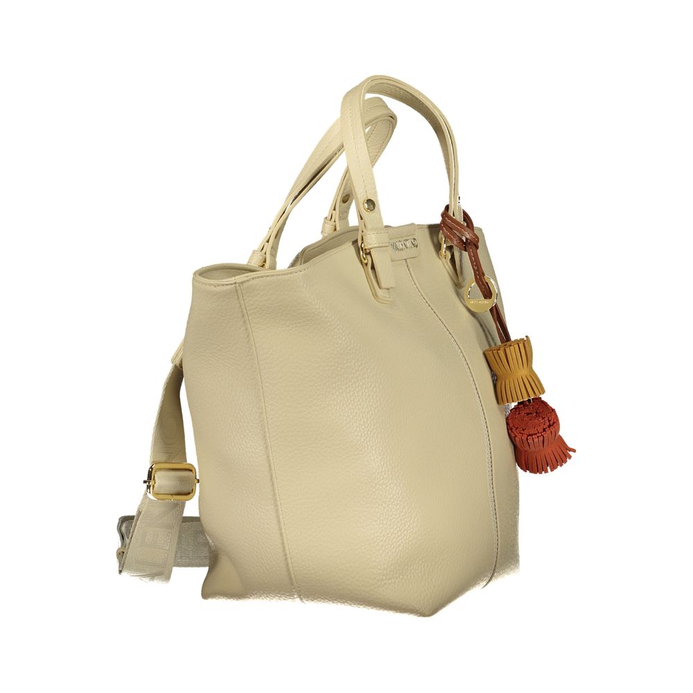 Mario Valentino Beige Polyurethane Women's Bag