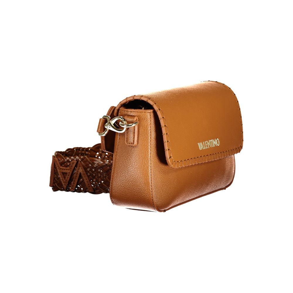 Mario Valentino Brown Polyurethane Women's Bag