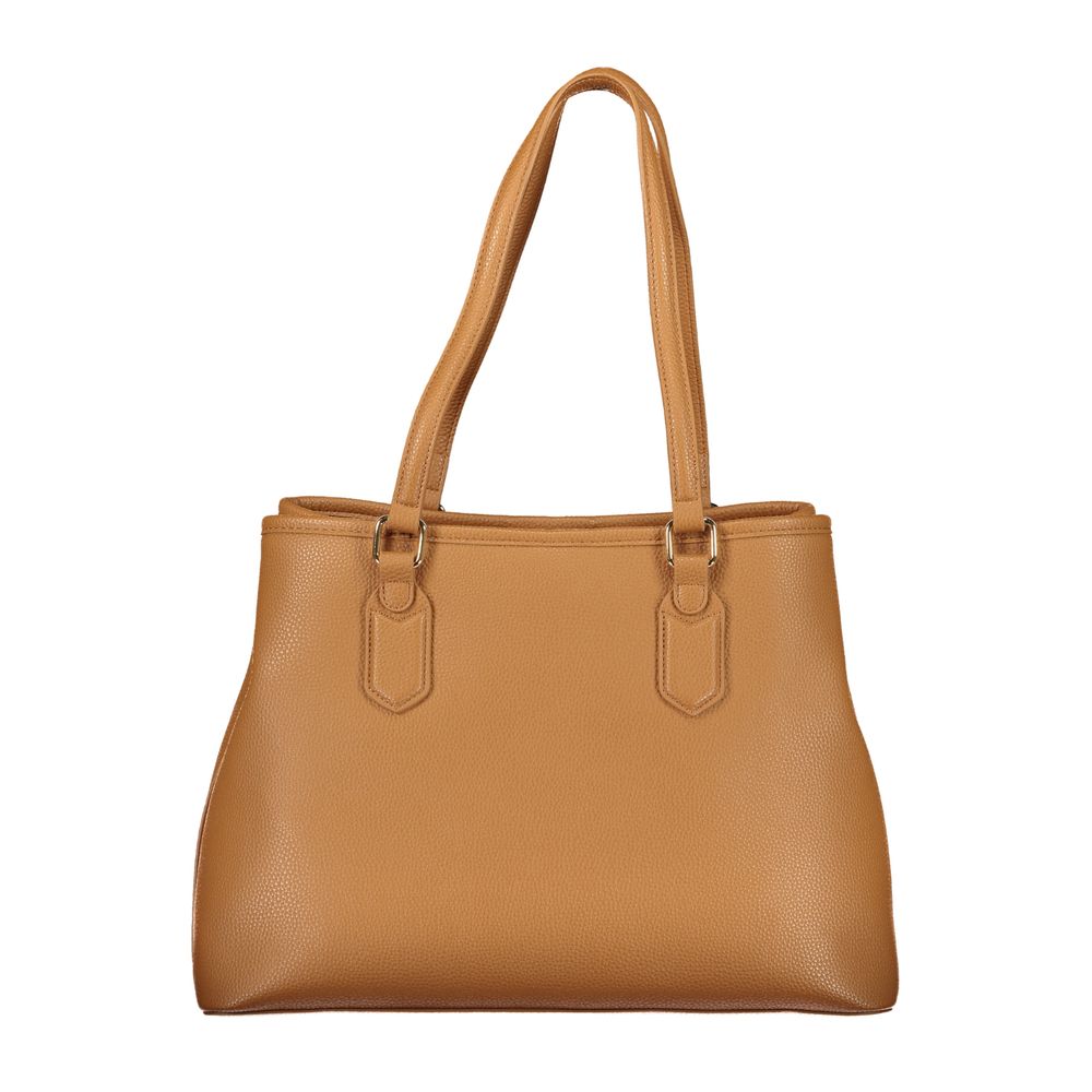 Mario Valentino Brown Polyurethane Women's Bag