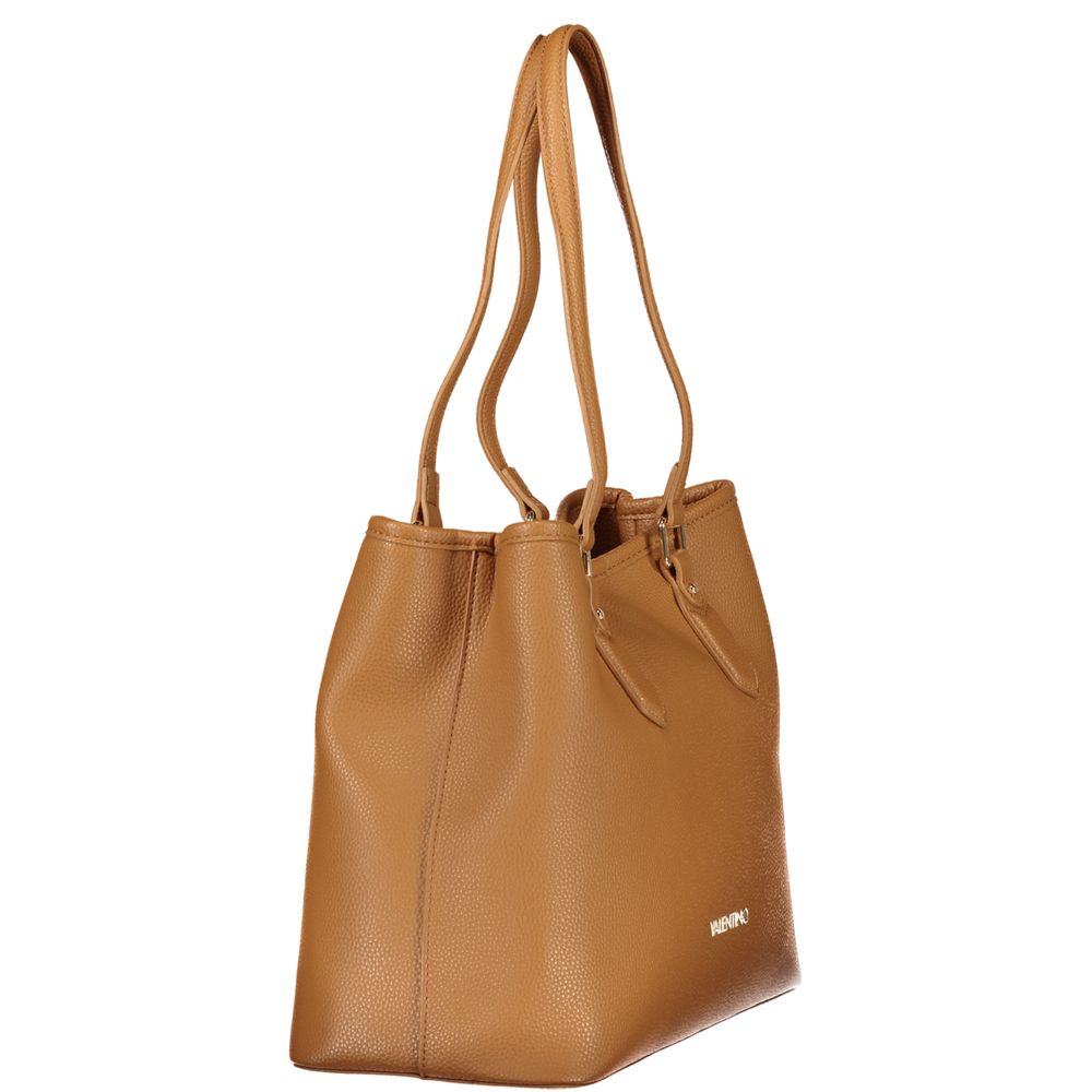 Mario Valentino Brown Polyurethane Women's Bag