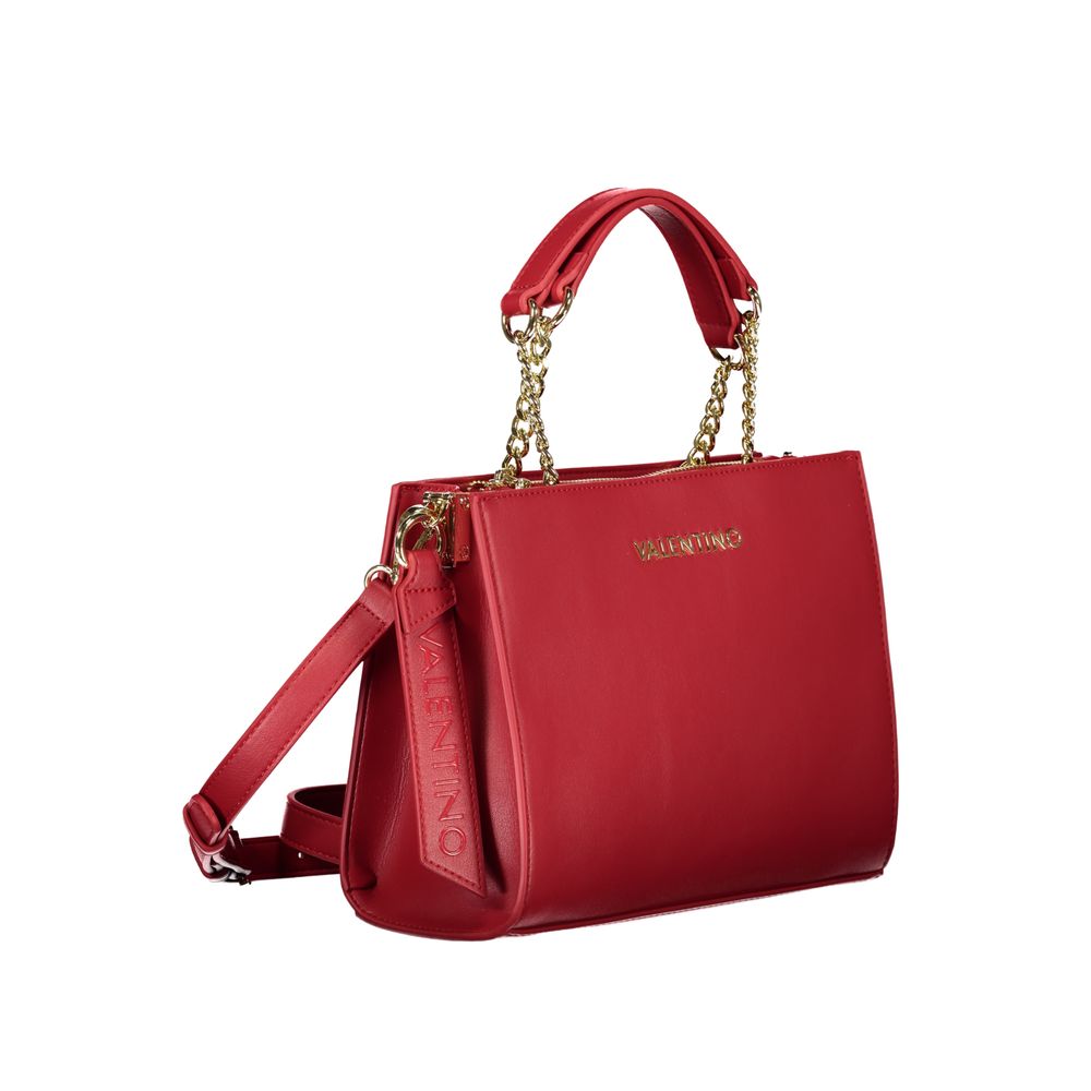 Mario Valentino Rosso Polyurethane Women Bag