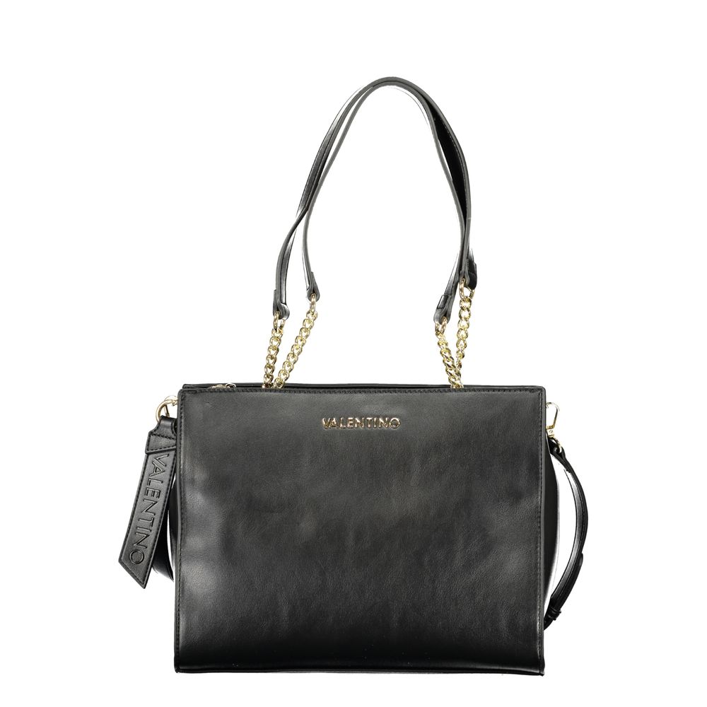 Mario Valentino Black Polyurethane Womens Bag