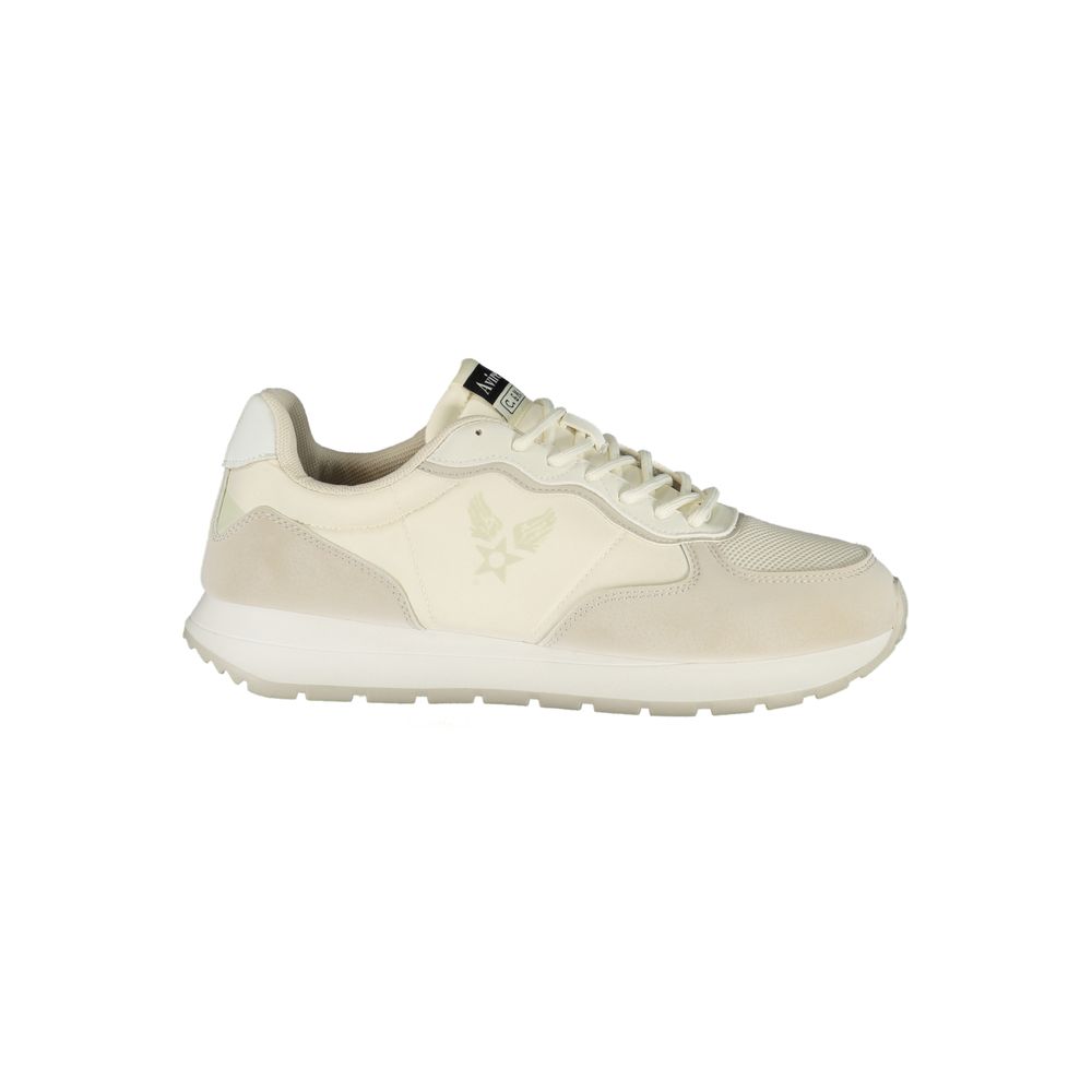 Avirex White Polyurethane Men's Sneaker