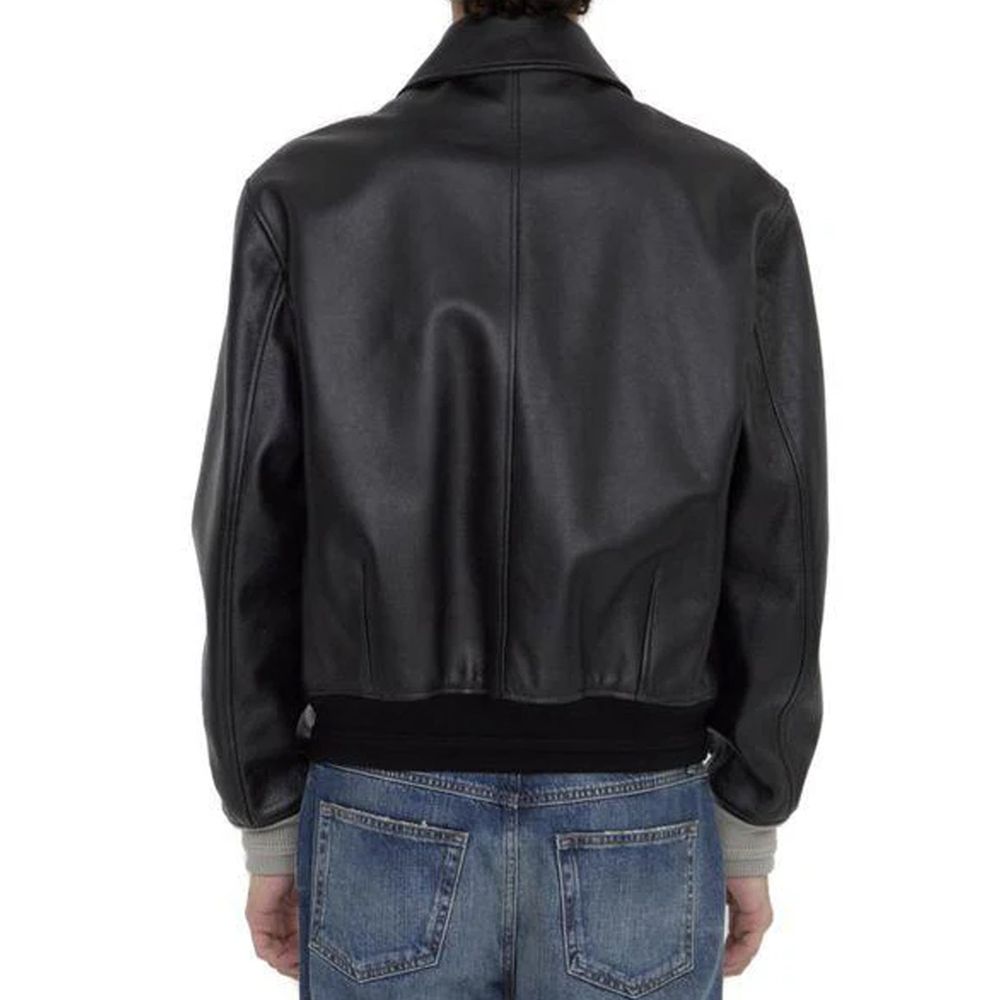 Dior Black Calfskin Leather Jacket Dior