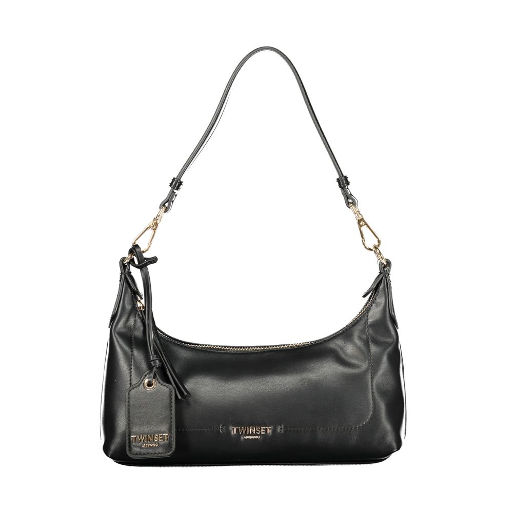 Twinset Black Polyurethane Women's Bag